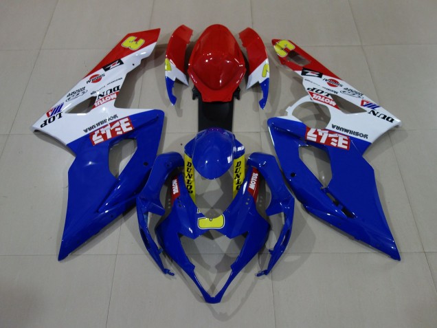 Blu Lucido/Bianco/Rosso 05-06 GSXR 1000 Carena