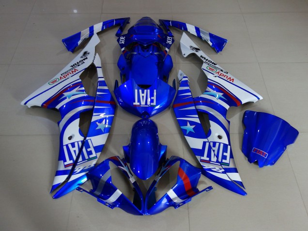 Blu Lucido Fiat 08-16 R6 Carena Blu Lucido Fiat 08-16 R6 Carena