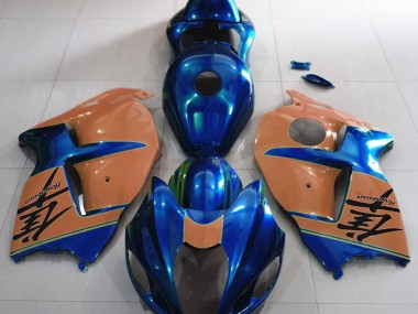 Blu Lucido & Marrone 97-07 GSXR 1300 Carena