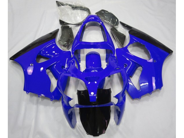 Blu Lucido & Nero 00-02 ZX6R Carena Blu Lucido & Nero 00-02 ZX6R Carena