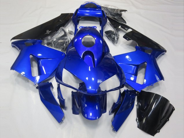 Blu Lucido & Nero 03-04 CBR600RR Carena Blu Lucido & Nero 03-04 CBR600RR Carena