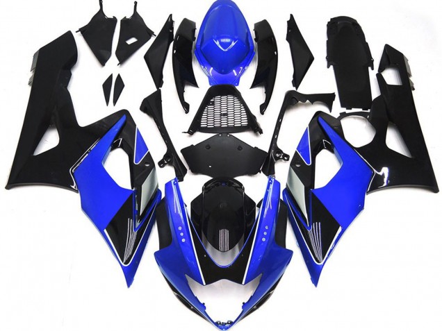 Blu Lucido & Nero 05-06 GSXR 1000 Carena Blu Lucido & Nero 05-06 GSXR 1000 Carena