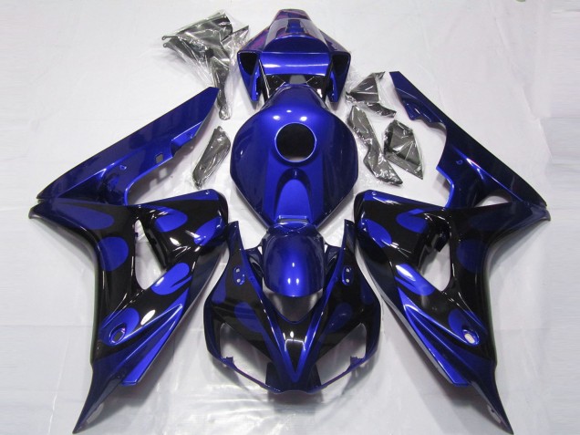 Blu Lucido & Nero 06-07 CBR1000RR Carena