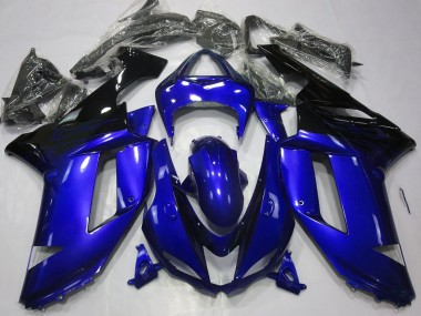 Blu Lucido & Nero 07-08 ZX6R Carena