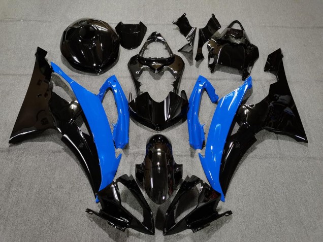 Blu Lucido & Nero 08-16 R6 Carena Blu Lucido & Nero 08-16 R6 Carena