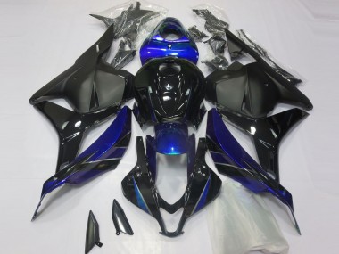 Blu Lucido & Nero 09-12 CBR600RR Carena