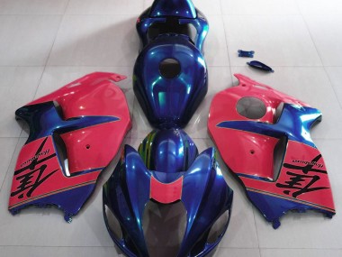 Blu Lucido & Rosso 97-07 GSXR 1300 Carena