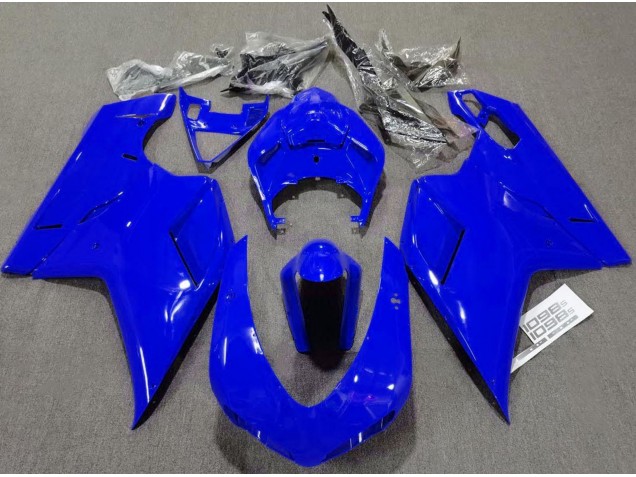 Blu Lucido Semplice 07-14 Ducati 848 1098 1198 Carena Blu Lucido Semplice 07-14 Ducati 848 1098 1198 Carena