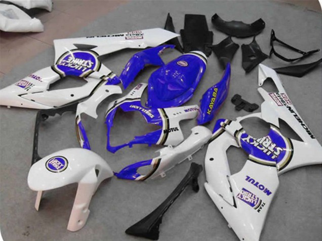 Blu Lucky Strike 05-06 GSXR 1000 Carena Blu Lucky Strike 05-06 GSXR 1000 Carena