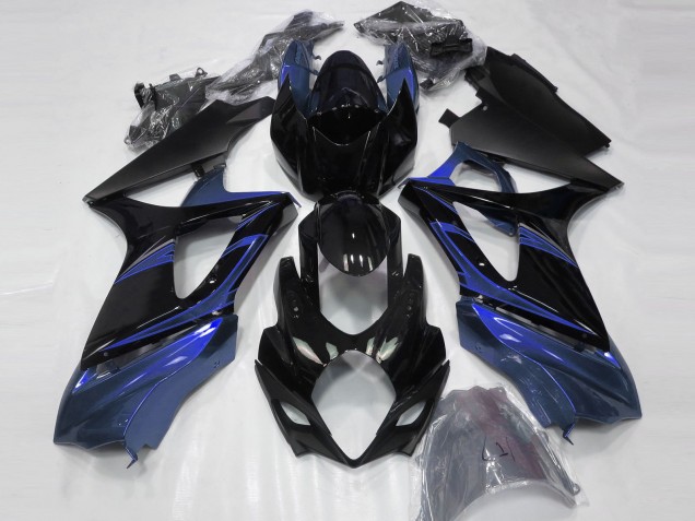 Blu & Nero Lucido 07-08 GSXR 1000 Carena Blu & Nero Lucido 07-08 GSXR 1000 Carena