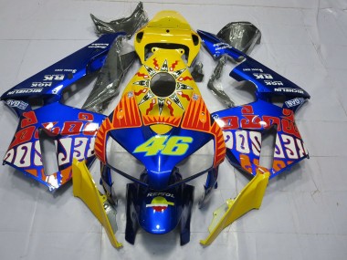 Blu Personalizzato Rossi 05-06 CBR600RR Carena