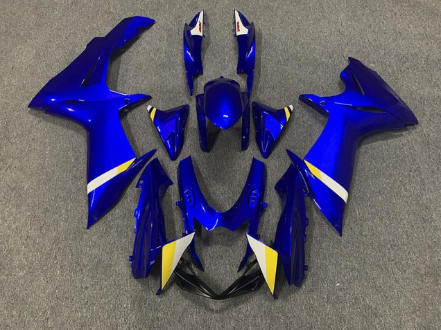 Blu Profondo Marchiato Suzuki 11-24 GSXR 600-750 Carena Blu Profondo Marchiato Suzuki 11-24 GSXR 600-750 Carena