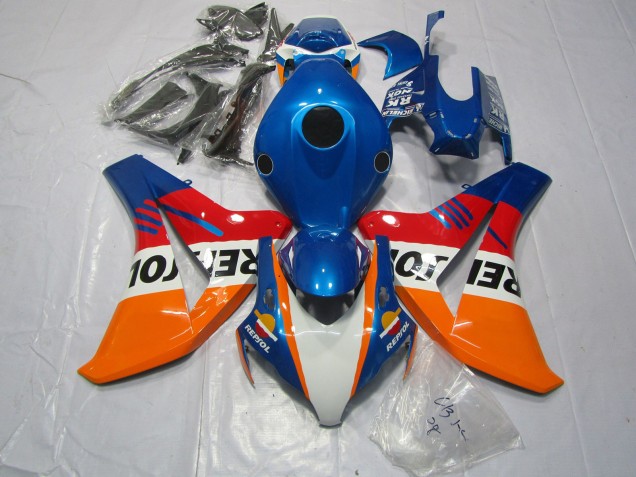Blu Repsol & Rosso 08-11 CBR1000RR Carena Blu Repsol & Rosso 08-11 CBR1000RR Carena
