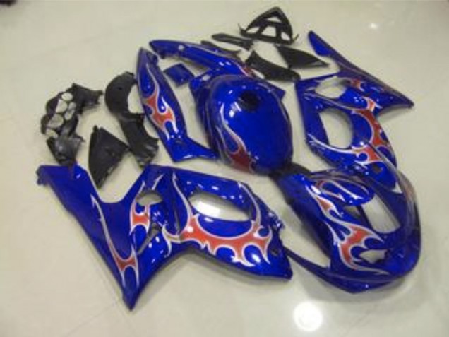 Blu Rosso & Argento Lucido 98-07 YZF600 Carena Blu Rosso & Argento Lucido 98-07 YZF600 Carena