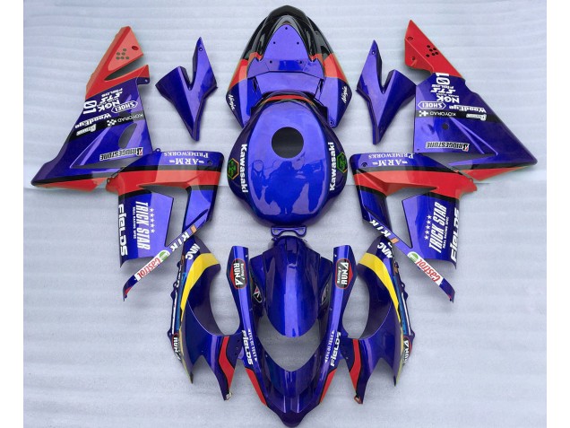 Blu & Rosso Trickstar 04-05 ZX10R Carena Blu & Rosso Trickstar 04-05 ZX10R Carena