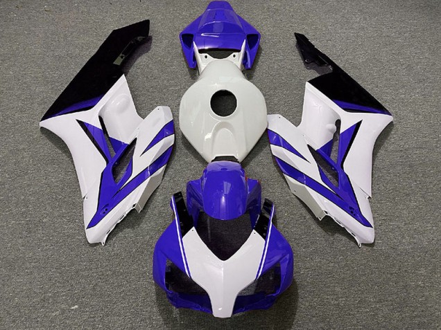 Blu Scuro Bianco & Nero Lucido 04-05 CBR1000RR Carena Blu Scuro Bianco & Nero Lucido 04-05 CBR1000RR Carena