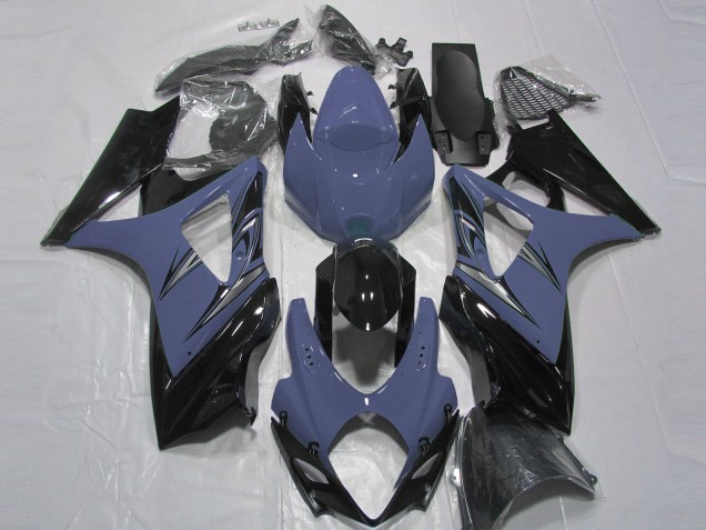 Blu Scuro & Nero 07-08 GSXR 1000 Carena Blu Scuro & Nero 07-08 GSXR 1000 Carena