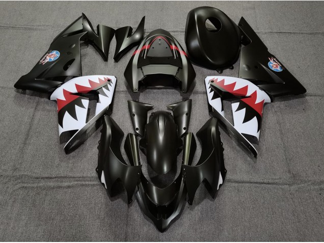 Bomber Betty Nero Opaco 04-05 ZX10R Carena Bomber Betty Nero Opaco 04-05 ZX10R Carena
