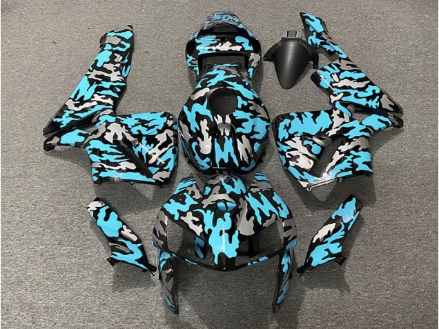 Camo & Ciano Chiaro 05-06 CBR600RR Carena Camo & Ciano Chiaro 05-06 CBR600RR Carena