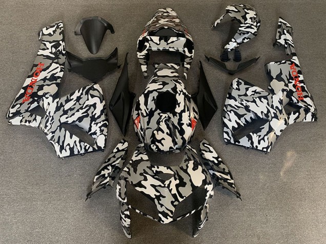 Camo & Decalcomanie Rosse 05-06 CBR600RR Carena Camo & Decalcomanie Rosse 05-06 CBR600RR Carena