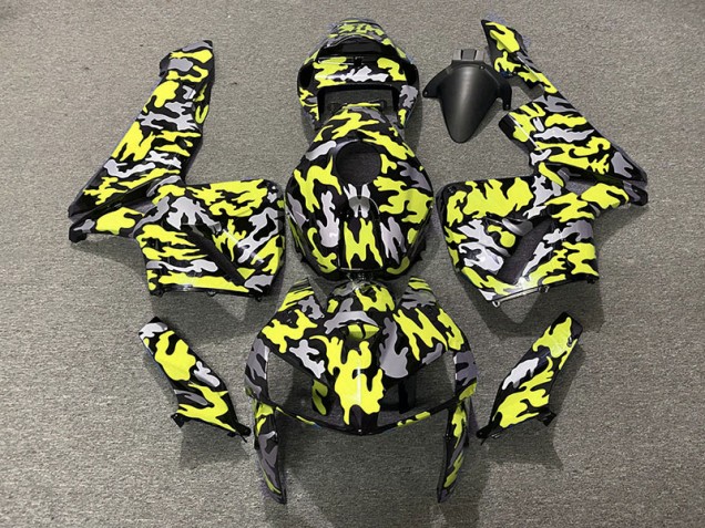 Camo & Giallo Neon 05-06 CBR600RR Carena