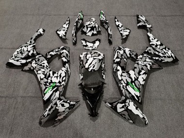 Camo & Logo Verde 08-10 ZX10R Carena