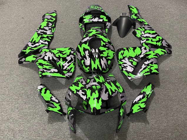 Camo & Verde 05-06 CBR600RR Carena Camo & Verde 05-06 CBR600RR Carena