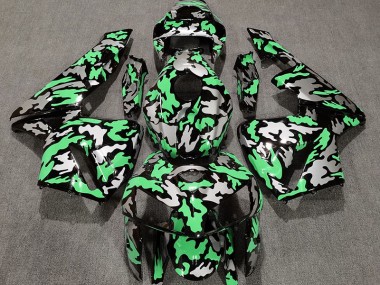 Camo & Verde Chiaro 05-06 CBR600RR Carena