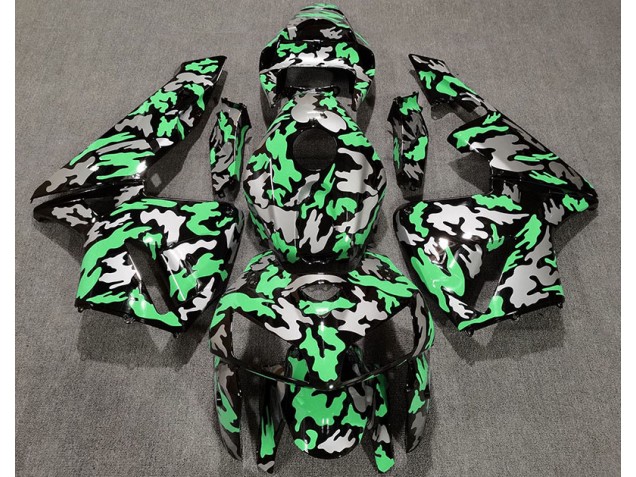 Camo & Verde Chiaro 05-06 CBR600RR Carena