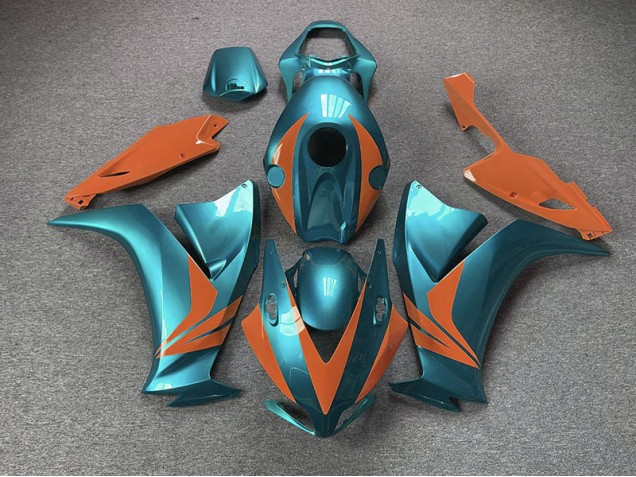 Ciano & Arancione Lucidi 12-16 CBR1000RR Carena