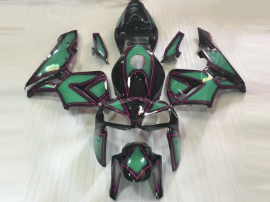 Contorno Verde Smeraldo & Rosa 05-06 CBR600RR Carena