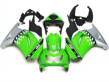 Controllo Verde & Nero 08-12 Ninja 250 Carena