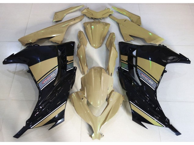 Deserto Marrone Chiaro & Nero 13-18 Ninja 300 Carena Deserto Marrone Chiaro & Nero 13-18 Ninja 300 Carena