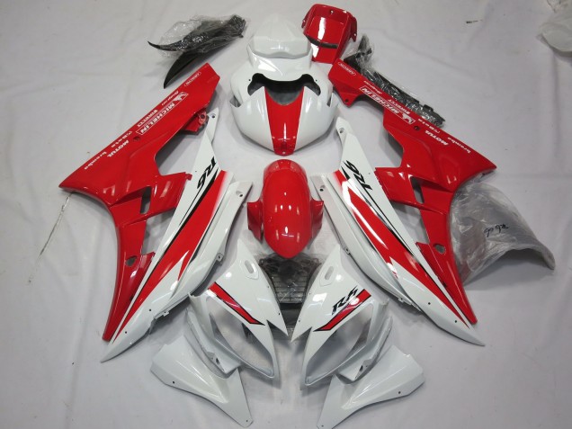 Design In Stile Bianco Rosso 06-07 R6 Carena Design In Stile Bianco Rosso 06-07 R6 Carena