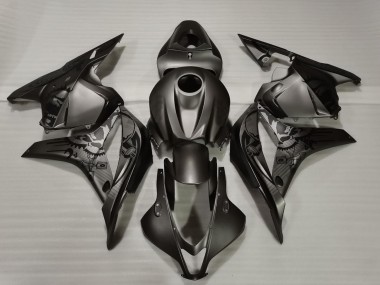 Design Personalizzato Nero Opaco 09-12 CBR600RR Carena