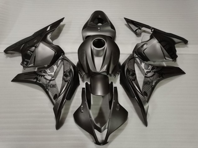 Design Personalizzato Nero Opaco 09-12 CBR600RR Carena
