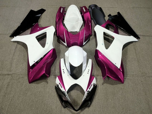 Design Personalizzato Rosa 07-08 GSXR 1000 Carena