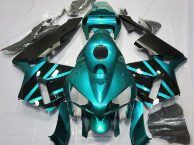 Design Verde Acqua & Nero Lucido 05-06 CBR600RR Carena