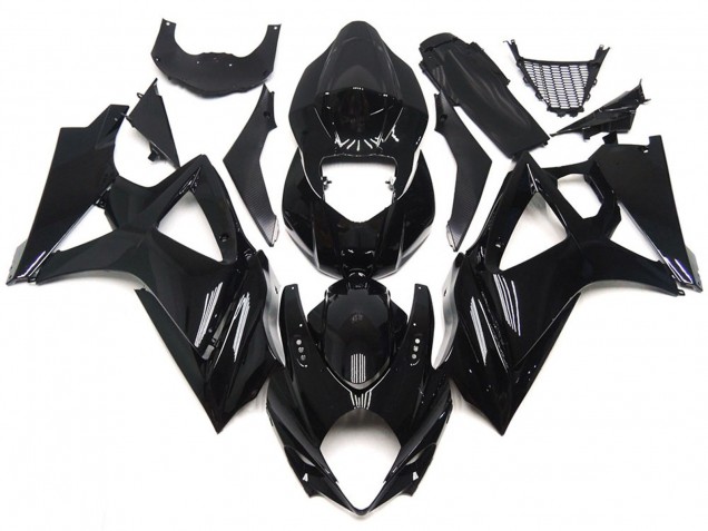 Elegante Stile Nero Lucido 07-08 GSXR 1000 Carena