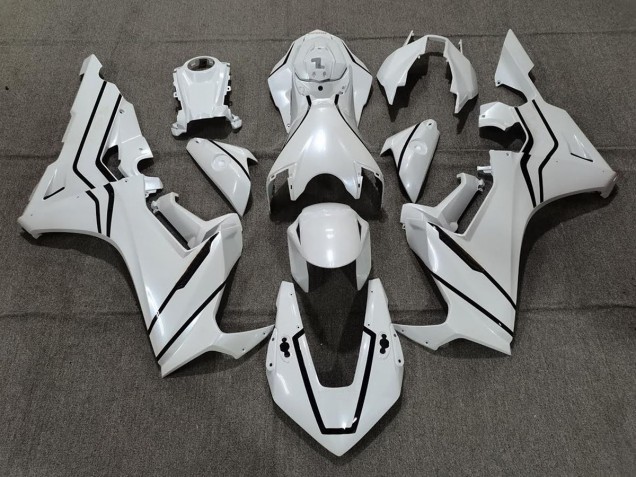 Fodera Bianco Perla & Nero 17-23 CBR1000RR Carena