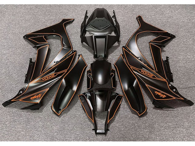 Fodera Nera Opaca & Arancione 11-15 ZX10R Carena Fodera Nera Opaca & Arancione 11-15 ZX10R Carena