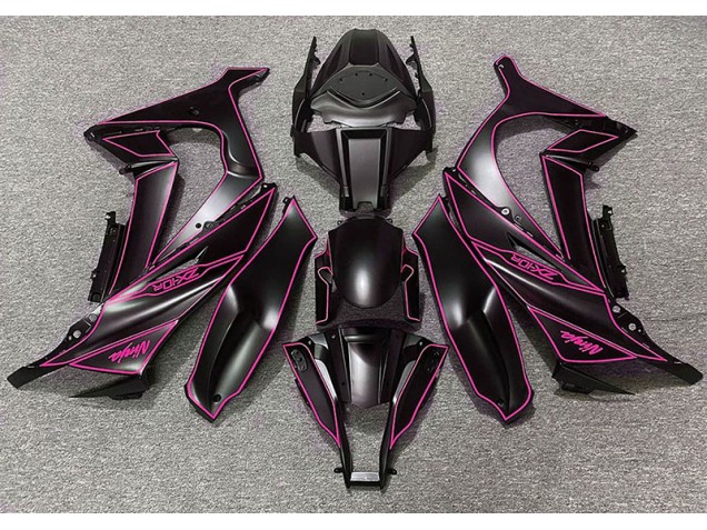 Fodera Nera Opaca & Rosa 11-15 ZX10R Carena Fodera Nera Opaca & Rosa 11-15 ZX10R Carena