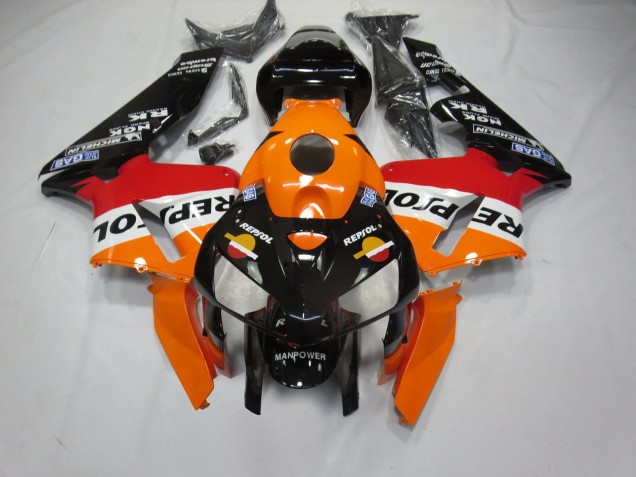 Fondo Nero Repsol 05-06 CBR600RR Carena