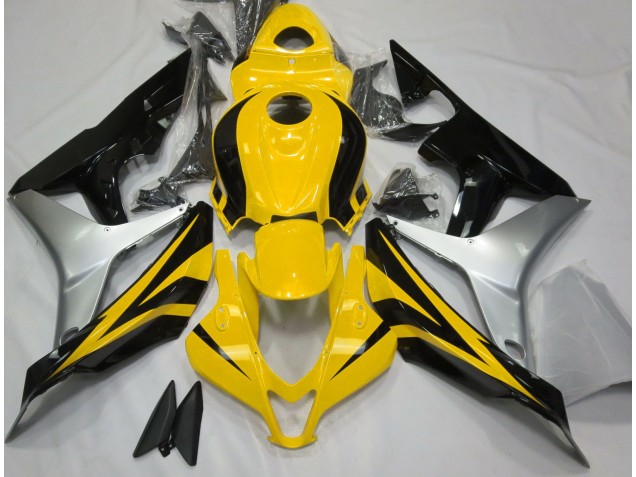 Giallo Lucido Argento & Nero 07-08 CBR600RR Carena