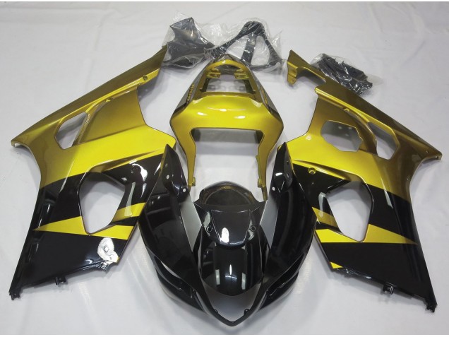 Giallo Lucido & Nero 03-04 GSXR 1000 Carena Giallo Lucido & Nero 03-04 GSXR 1000 Carena
