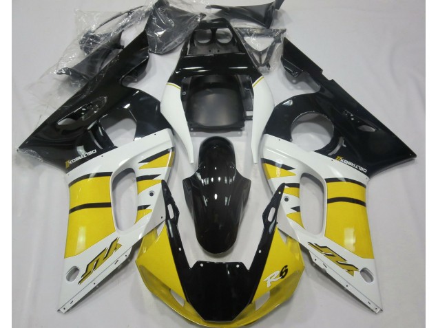 Giallo Lucido & Nero 98-02 R6 Carena Giallo Lucido & Nero 98-02 R6 Carena