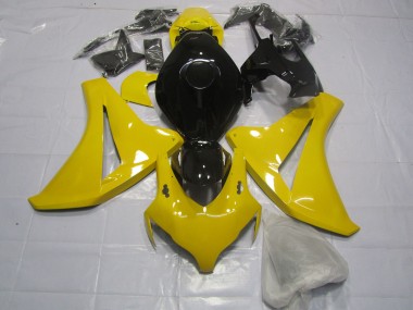 Giallo Trasparente & Nero 08-11 CBR1000RR Carena