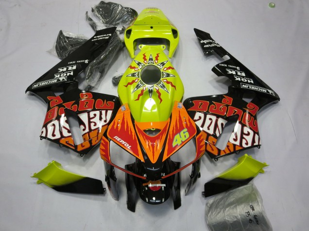 Giallo Vibrante Rossi 05-06 CBR600RR Carena