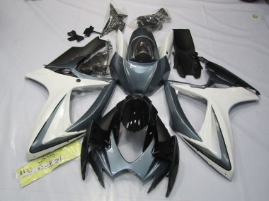 Grigio & Bianco 06-07 GSXR 600-750 Carena