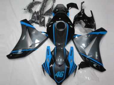 Grigio Motul & Azzurro 08-11 CBR1000RR Carena